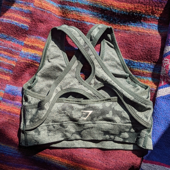 Gymshark Adapt Camo Seamless Sports Bra - Picture 4 of 4